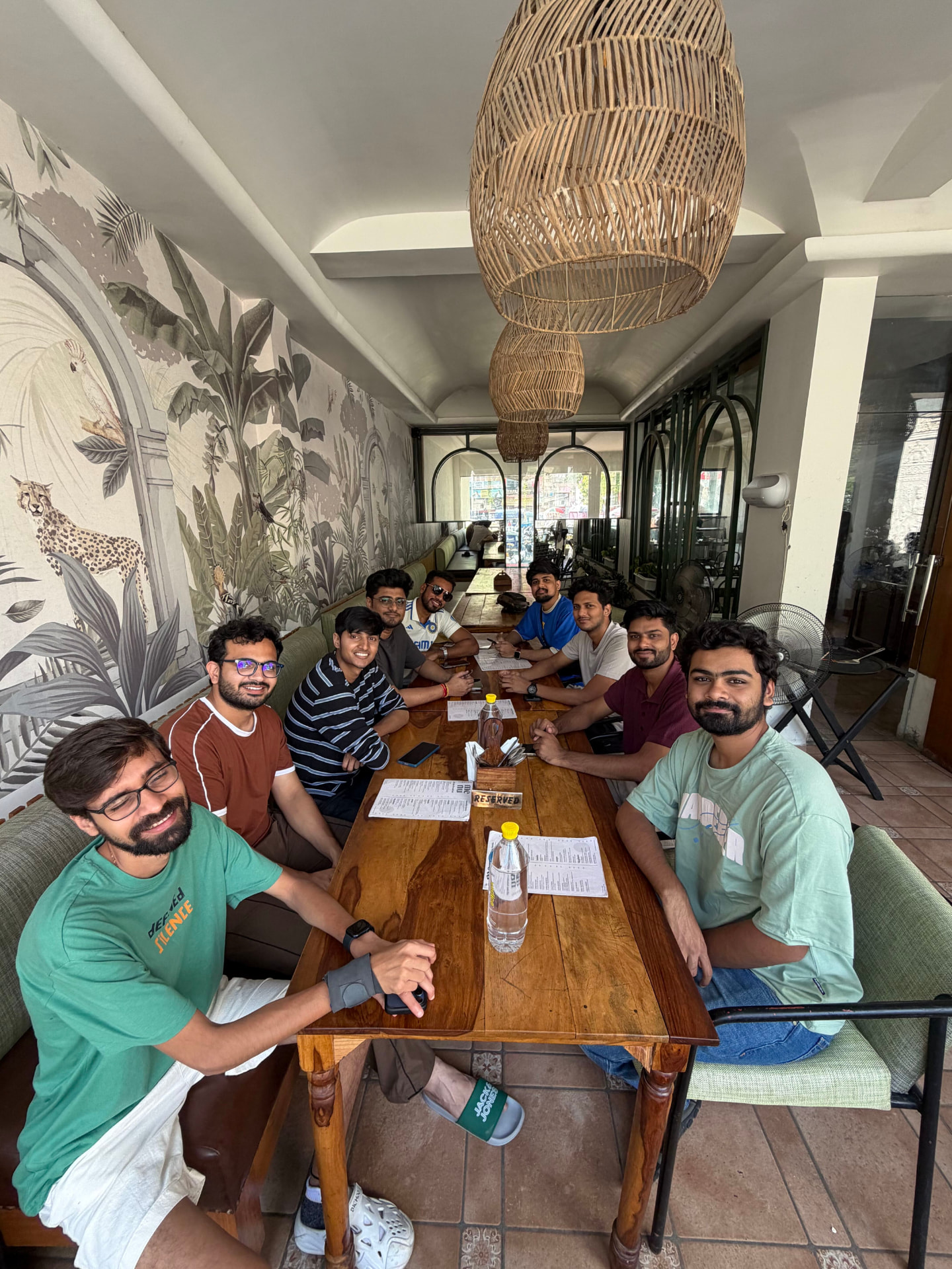 The Steinn AI Labs team at lunch